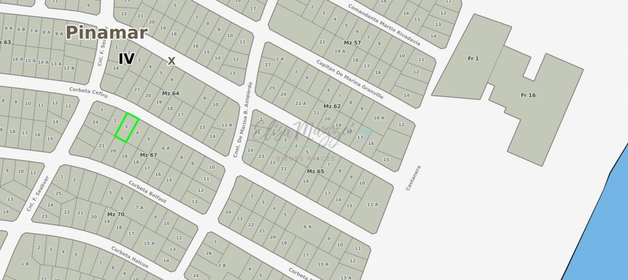 LOTE MULTIFAMILIAR EN VENTA - VALERIA DEL MAR