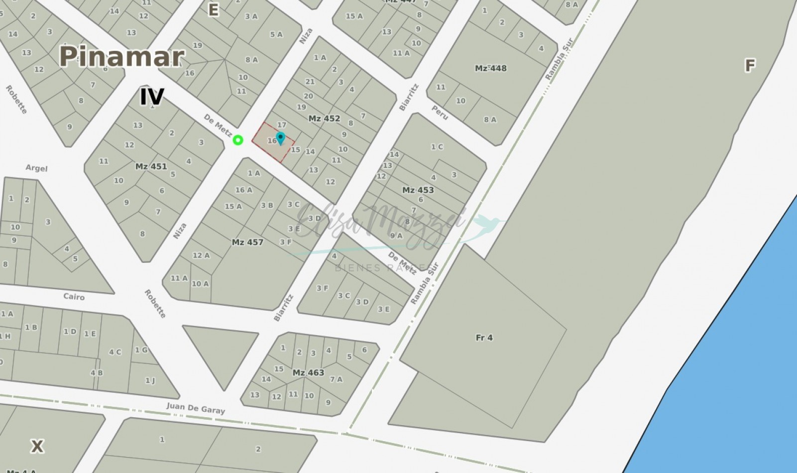 LOTES MULTIFAMILIARES EN VENTA - A METROS DEL MAR - MAR DE OSTENDE