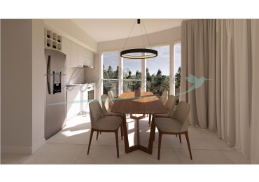 DEPARTAMENTO EN VENTA - TRES AMBIENTES EN POZO - PINAMAR CENTRO